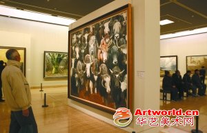 中国美术馆开始向公众免费开放