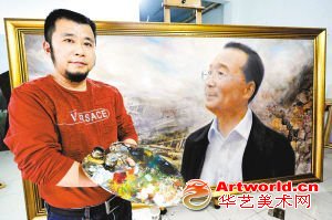 油画《总理在汶川》在成都拍出350万元