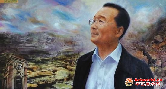 油画《总理在汶川》在成都拍出350万元