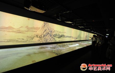 数码展示《富春山居图》