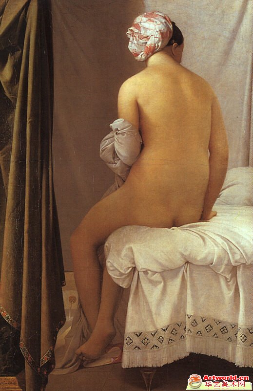 浴女（The Valpincon Bather）1808年