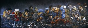 爸爸的大油画：高宏作品展在今日美术馆开幕