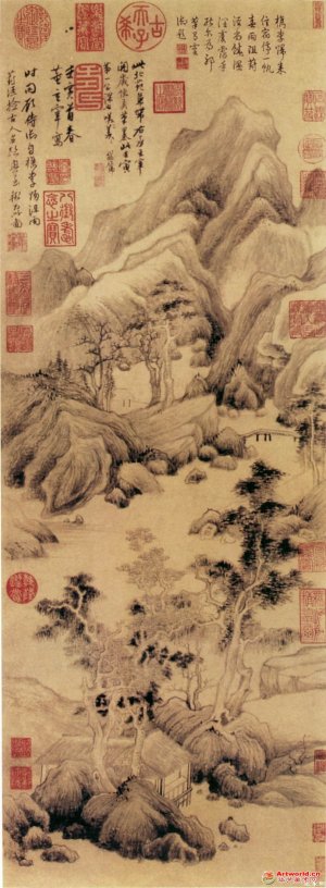  明 董其昌《葑泾访古图》 