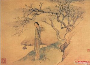  清 费丹旭《十二金钗图》 
