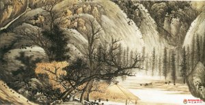 清 樊圻《山水图》