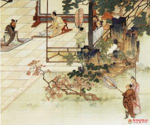 清 焦秉贞《孔子圣迹图》