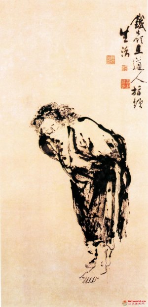 清 高其佩《乞儿图》