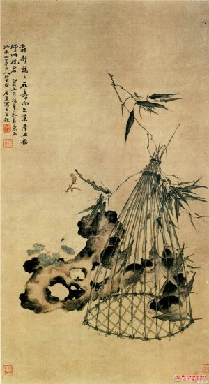 清 居巢《五福图》
