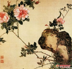 清 居廉《花卉昆虫图》