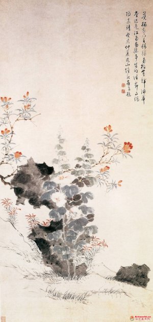 明 陆治《端阳即景图》
