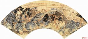 明 李士达《石湖图》