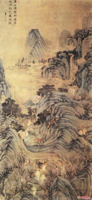 明 李士达《仙山楼阁图》