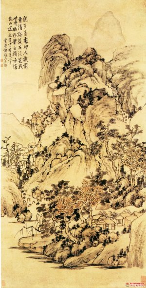 清 李鱓《故园图》
