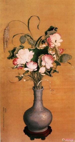 清 郎世宁《聚瑞图》