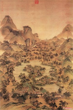 清 冷枚《避暑山庄图》
