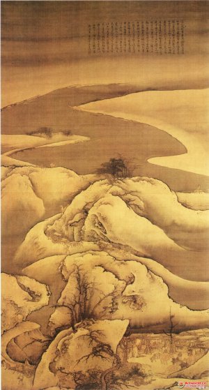 清 李寅《盘车图》