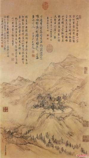  清 李世倬《皋涂精舍图》 