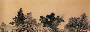 明 沈周《京江送别图》