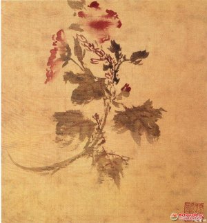 明 孙隆《花鸟草虫图》