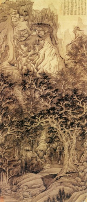 明 陈洪绶 《五浊山图》
