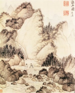 明 陈洪绶 《杂画图》册页之一