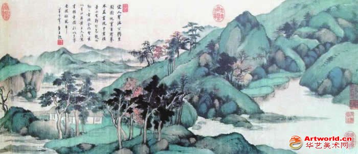 《昼锦堂图》董其昌