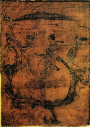 中国绘画 骑马篇