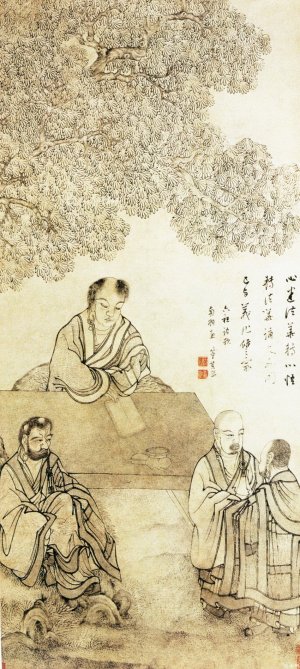 明 丁云鹏 《六祖像图》