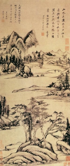 明 董其昌 《林和靖诗意图》