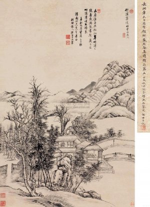 王翚 竹溪真逸