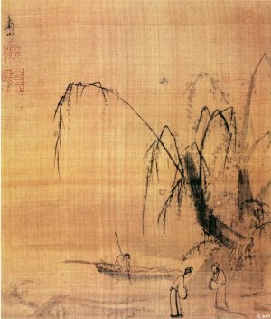 《山水图》张复阳