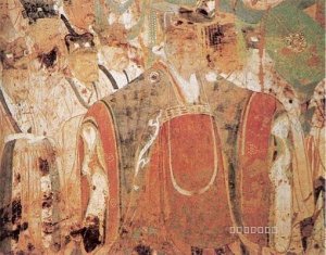 《帝王图》选自《中国书画鉴赏辞典》