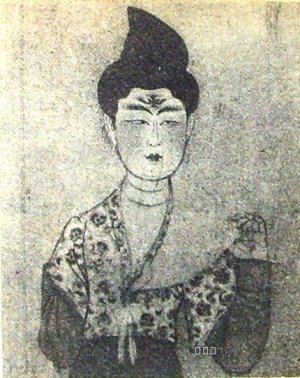 《舞伎图》选自《中国书画鉴赏辞典》