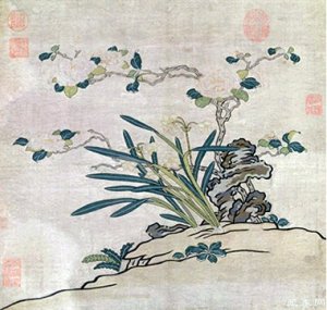 缂丝花卉册