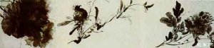明 徐渭《杂花图》卷 纸本