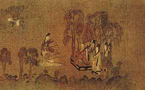 《洛神赋图》选自《中国书画鉴赏辞典》