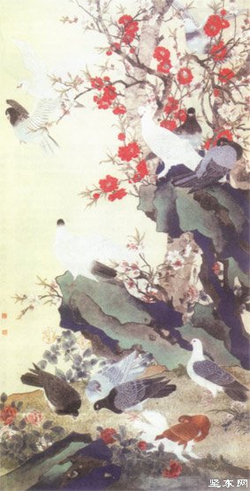 名画赏介—陈之佛的《和平之春》