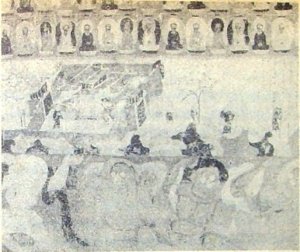 《须阇提割肉奉亲》选自《中国书画鉴赏辞典》