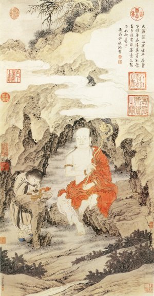 金廷标《罗汉图》