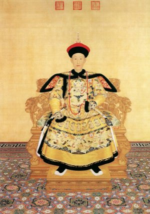 《乾隆朝服像》