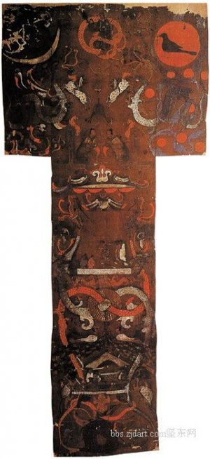 《引魂升天图》（又《轪侯家属墓生活图》） —