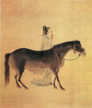 张穆《奚官放马图》(部分)