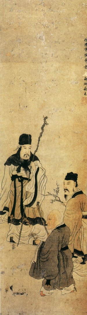 蒋莲《三星图》