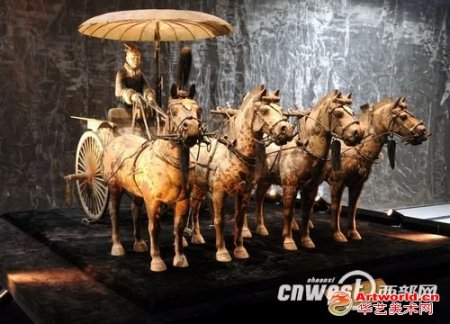 秦陵一号铜车马荣归博物馆