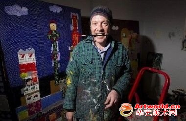 英国画家因上海拆迁无奈离华