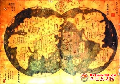 《天下诸番识贡图》摹本疑伪