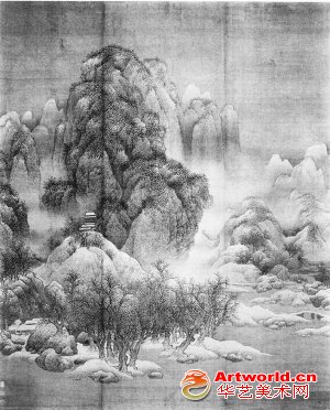 宋?范宽《雪景寒林图》