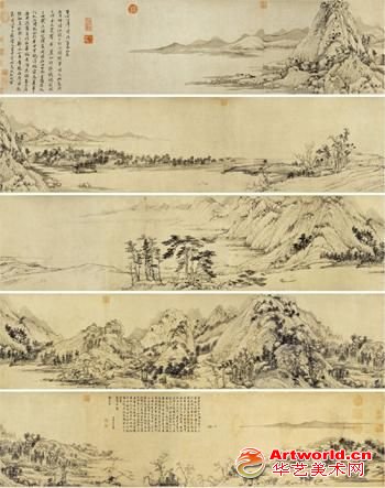 
《富春山居图》仿品台北热卖脱销

