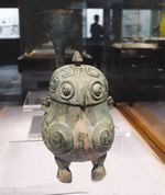 山西博物馆馆藏青铜器似“愤怒的小鸟”