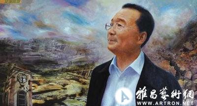 画家创作总理在汶川油画与照片相似引版权争议